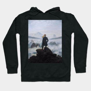 wanderer above the sea of fog with Sun Conure Hoodie